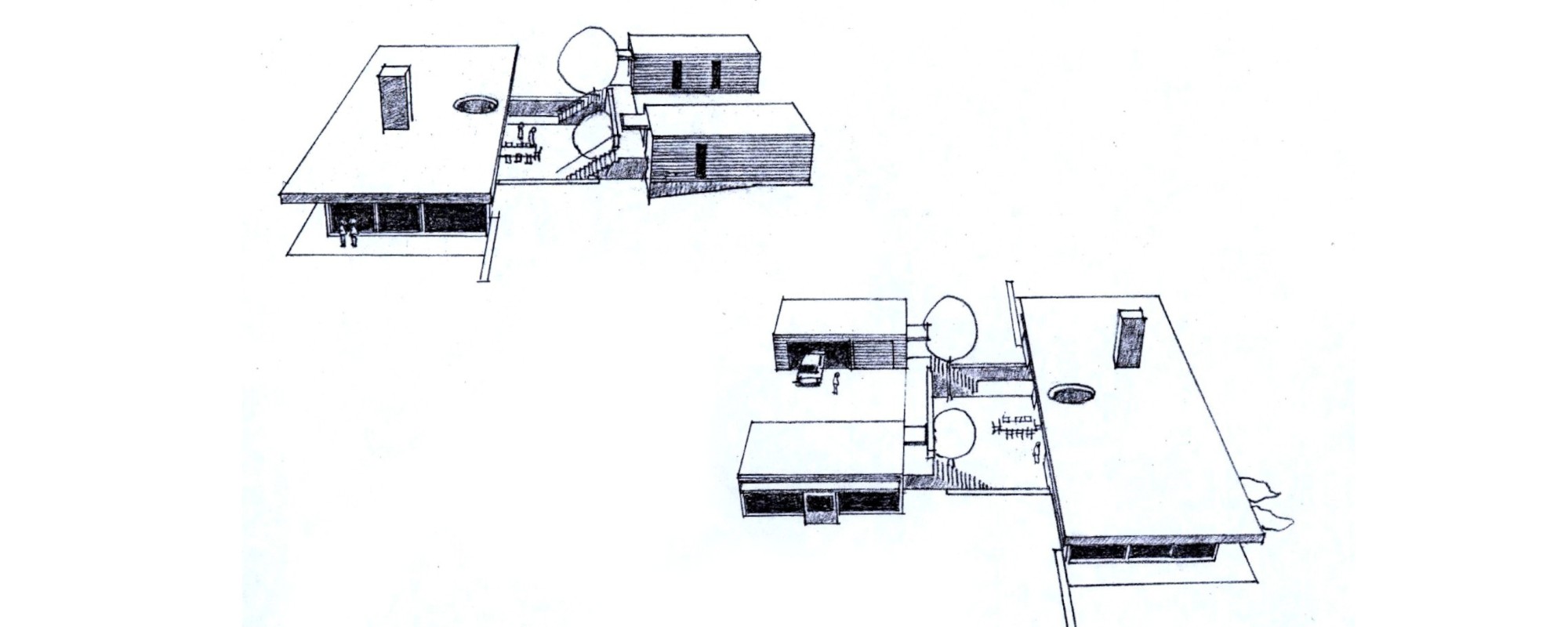 Central Otago House Sketch by Michael Wyatt v4